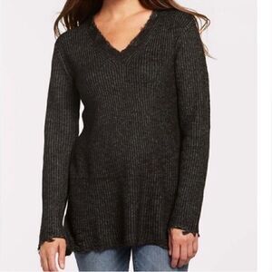 Stitches & Stripes Gray Sweater(Size Medium)